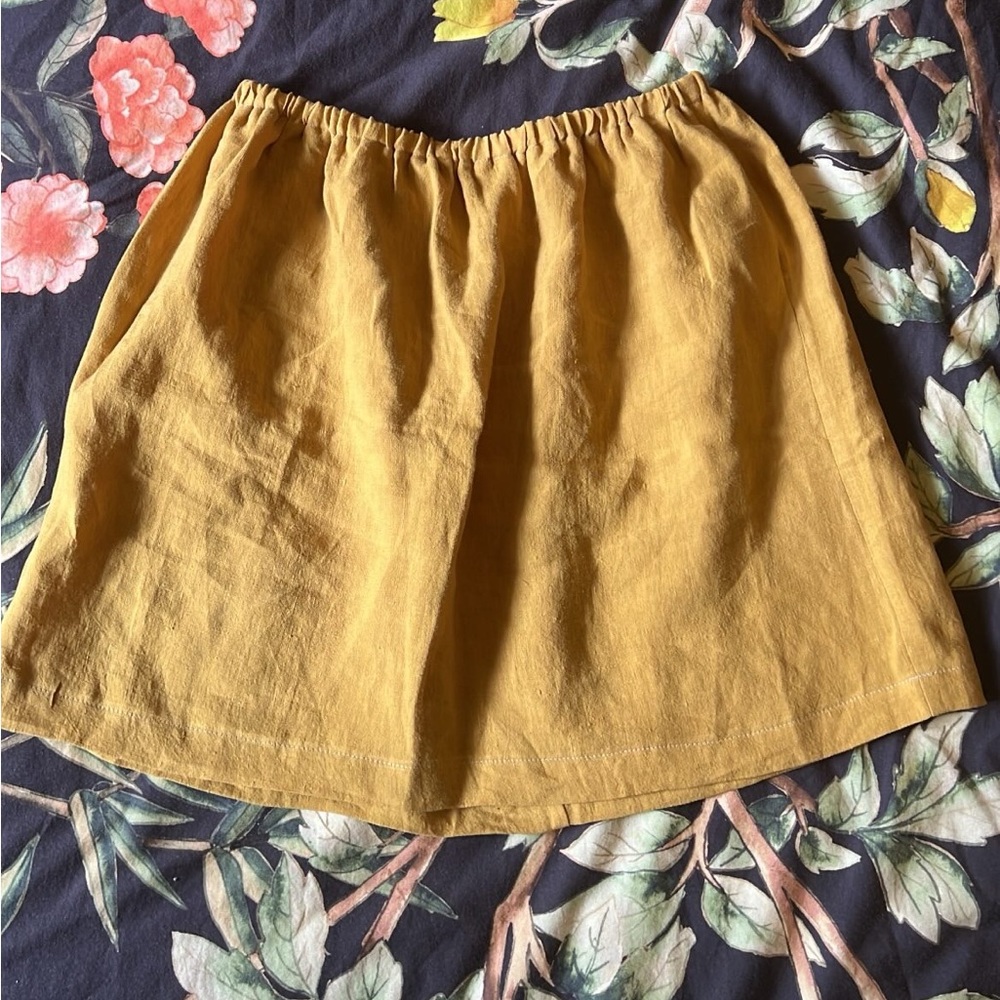 Boheme Mini In Marigold Linen Size 2